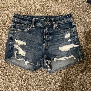 American eagle jean shorts